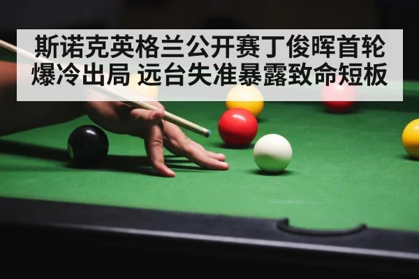 snooker cue close up